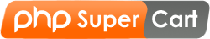 Page d'accueil de PHP Super Cart