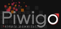 Page d'accueil de Piwigo